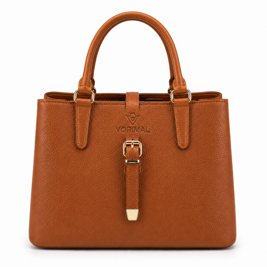 Buckle Satchel Handbag