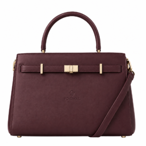 Structured Satchel Handbag with Strap