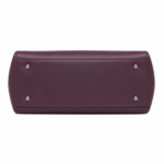 Vorimal Purple Structured Satchel Handbag for Women - Image 2