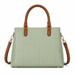 Green Satchel Handbag