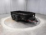 6×12 Dual-Axle Dump Trailer – 12,000 lb Heavy-Duty Hauler for Construction & Landscaping