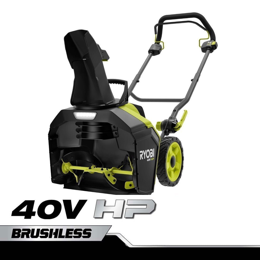 b2ba0484dad4424ba877a63b49597268.jpg RYOBI 40V HP Brushless 18 in. Single-Stage Cordless Electric Snow Blower - Image 1